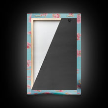 Load image into Gallery viewer, A Strawberry Sunday, Ice Cream Art, Framed Canvas Print, Ice Cream Parlor Decor, Icecream Shop Wall Art, MCM Style Decor, Kitchen decor