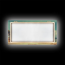 Load image into Gallery viewer, Beach Lifeguard Hut, Framed Canvas Print, Liminal Art, Framed Wall Decor, Beach Lifeguard Photography, Surf Art, Surf Print, Nautical Decor