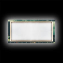 Carregar imagem no visualizador da galeria, A Miami Rain Storm, Framed Canvas Print, Liminal Art, Liminal Spaces, Framed Wall Art, Game Room Decor, Dark Moody Art