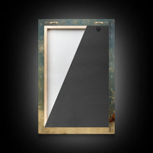 Load image into Gallery viewer, Cocker Spaniel Puppy In A Santa Hat, Framed Canvas Print, Christmas Decor, Holiday Decor, Seasonal Wall Decor, Farmhouse Christmas