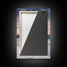 Load image into Gallery viewer, Barn In The Winter, Framed Canvas Print, Winter Landscape Print, Rustic Christmas Art, Primitive Decor