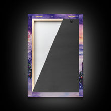 Load image into Gallery viewer, Beach Christmas Decor, Framed Canvas Print, Christmas At The Beach, Nautical / Tropical Holiday Wall Art