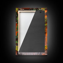 Cargar imagen en el visor de la galería, Change2 Indian Wall Art, Colorful Indian Doors, Framed Canvas Print, Painting Print, Traditional Hindu Architecture, Ready To Hang