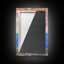 Cargar imagen en el visor de la galería, Change3 Mexican Wall Art, Colorful Mexican Door Architecture Painting Framed Canvas Print, Traditional Hacienda Architecture, Ready To Hang