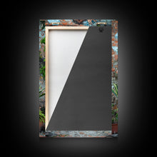 Cargar imagen en el visor de la galería, Change324 Mexican Wall Art, Framed Canvas Print, Old Town Mexico Architecture Wall Art, Framed Art