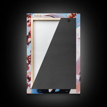 Load image into Gallery viewer, Cowboy Christmas Art Framed Canvas Print, Minimalist Holiday Decor Perfect Seasonal Gift Idea Wall Art 2024