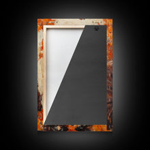 Load image into Gallery viewer, Cowboy with Coffee Mug in Autumn Framed Canvas Print - Fall Country Wall Art 2024 Rustic Home Decor and Gift Idea