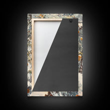 Load image into Gallery viewer, Cowboy in Snowy Orchard Canvas Print with Frosty, Christmas Wall Art Gift, Seasonal Decor, Winter Wonderland, Holiday Decor, Canvas Print