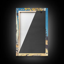 Load image into Gallery viewer, Cowboy in Snowy Sunset Landscape Canvas Print, Winter Wall Art, Seasonal Western Decor, Holiday Gift, Christmas Wall Art, Canvas Print