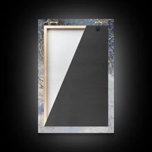 Load image into Gallery viewer, Cowboy Riding Horse in Snowy Forest Canvas Print, Winter Wall Art, Western, Rustic Christmas Wall Art, Seasonal Holiday Decor, Canvas Print