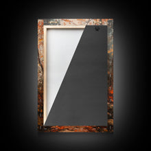 Carregar imagem no visualizador da galeria, Framed Canvas Print of a Fall Path with Fence and Trees, Autumn Wall Art, Rustic Country Decor, Best Gift Idea, Modern Farmhouse Fall Decor