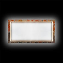 Carregar imagem no visualizador da galeria, Framed Canvas Print Horseback Riders in Rustic Fall Forest, Cowboy Theme Wall Art, Autumn Home Decor, and Seasonal Canvas Wall Print