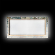 Carregar imagem no visualizador da galeria, Canvas Print Cowboy Boots with Christmas Wreath and Rope, Rustic Christmas Decor, Winter Western Holiday Art, Farmhouse Wall Print