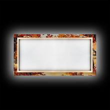 Cargar imagen en el visor de la galería, Fall farmhouse wall art Framed Canvas Print equestrian scene autumn country decor cozy farmhouse holiday decor above sofa art gift idea