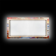 Carregar imagem no visualizador da galeria, Autumn Surfing Sunset Canvas Print | Fall Surf Art Gift | Seasonal Wall Art Decor | Gift Idea | Beach Decor Fall Theme | Framed Canvas Print