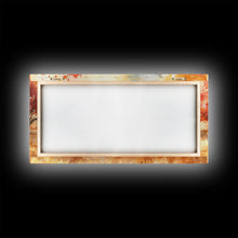 Load image into Gallery viewer, Cowboy on horse in autumn farm scene, framed canvas print, rustic fall decor, farmhouse home decor, cozy autumn landscape art, fall wall art