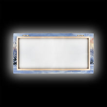 Load image into Gallery viewer, Cozy Winter House with Snowy Landscape, Christmas Decor, Framed Canvas Print, Farmhouse Christmas Decor, Seasonal Wall Art, Gift Idea