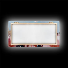 Load image into Gallery viewer, Black And White Cowboy Framed Canvas Print Moody Landscape Fall Art Above Sofa Decor Rustic Western Cowboy Autumn Wall Art