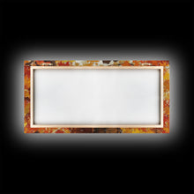 Carregar imagem no visualizador da galeria, Autumn Cowboy In Forest Framed Canvas Print Western Cowboy Wall Art Fall Cowboy Gift Rustic Wall Decor Moody Landscape Above Sofa