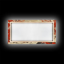 Load image into Gallery viewer, Cowboy resting by campfire under aspen trees with mountains in background, Framed Canvas Print, rustic wall art, warm western decor piece