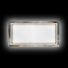 Carregar imagem no visualizador da galeria, Autumn-themed Framed Canvas Print of a cowgirl in a pumpkin patch surrounded by vibrant fall leaves, seasonal decor and cozy fall accents