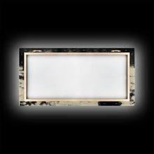 Carregar imagem no visualizador da galeria, Framed Canvas Print misty forest pathway surrounded by vibrant autumn foliage, serene landscape wall art for fall or rustic home decor