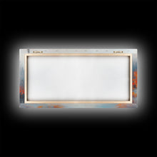 Carregar imagem no visualizador da galeria, Fall On The Lake, Framed Canvas Print, Beautiful Seasonal Decor, Moody Landscape Painting