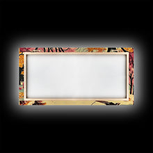 Carregar imagem no visualizador da galeria, Autumn Park Path Framed Canvas Print, Warm Fall Trees and Pathway Wall Art, Seasonal Fall Home Decor, Farmhouse Gift Idea, Holiday Wall Art