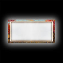 Carregar imagem no visualizador da galeria, Autumn Cowboy Farm Framed Canvas Print, Cozy Fall Farmhouse Wall Art, Country Western Landscape Decor, Best Gift Seasonal Wall Art