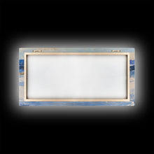 Load image into Gallery viewer, Cowboy In Golden Light Framed Canvas Print Tall Art Autumn Country Landscape Fall Decor Rustic Western Wall Art Farmhouse Decor Gift