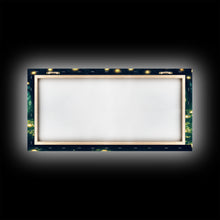 Cargar imagen en el visor de la galería, Fireflies At Night In A Fantasy Forest, Framed Ready To Hang Canvas Print, beautiful wall art, guest room decor