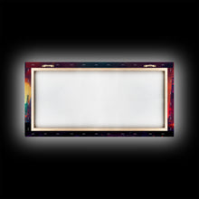 Load image into Gallery viewer, Dystopian Cyberpunk City, ready to hang canvas print wall art, framed canvas wall art, mancave wall art, Cyberpunk Art