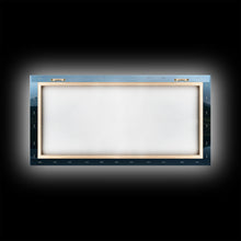 Carregar imagem no visualizador da galeria, Calm Reflection Of A Lake and Mountains, ready to hang canvas print wall art, Lakehouse Cabin Wall Decor