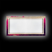 Carregar imagem no visualizador da galeria, Fuchsia Forest, Surreal Abstract Trippy Psychedelic Art, Ready To Hang Canvas Print, Framed Wall Art