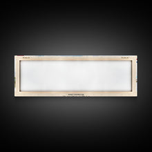 Load image into Gallery viewer, Almere Netherlands Wall Art, Panoramic Travel Poster, Panoramic Framed Canvas Print, City Wall Art, Wall Hanging Home Decor, Travel Art