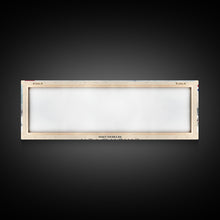 Load image into Gallery viewer, Eindhoven Netherlands Panoramic Travel Poster, Framed Canvas Print or Metal Wall Art, Travel Art, Home Decor, Panoramic Painting, Midcentury Art