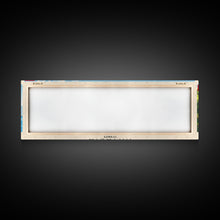 Load image into Gallery viewer, Antalya Turkey Panoramic Travel Poster, Framed Canvas Print or Metal Wall Art, Travel Art, Home Decor, Panoramic Painting, Midcentury Art