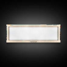 Load image into Gallery viewer, Bar Montenegro Panoramic Travel Poster, Framed Canvas Print or Metal Wall Art, Travel Art, Home Decor, Panoramic Painting, Midcentury Art