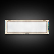 Load image into Gallery viewer, Batumi Georgia Wall Art, Panoramic Travel Poster, Panoramic Framed Canvas Print, City Wall Art, Wall Hanging Home Decor, Travel Art