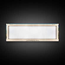 Load image into Gallery viewer, Bijeljina Bosnia Panoramic Travel Poster, Framed Canvas Print or Metal Wall Art, Travel Art, Home Decor, Panoramic Painting, Midcentury Art