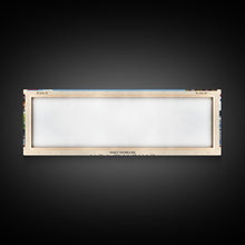 Load image into Gallery viewer, Eindhoven Netherlands Panoramic Travel Poster, Framed Canvas Print or Metal Wall Art, Travel Art, Home Decor, Panoramic Painting, Midcentury Art