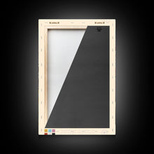 Load image into Gallery viewer, Érd Hungary Travel Poster Framed Canvas Print, Midcentury Modern Art, Pop Art Wall Decor, Living Room Art, Vacation Gift