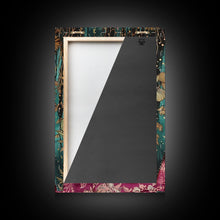 Carregar imagem no visualizador da galeria, A demon eating some hot wings - hope he didn't sell his soul for them they look pretty good! Halloween Wall Art Framed Canvas