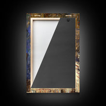 Carregar imagem no visualizador da galeria, Funny Skeleton Eating A Pizza, Framed Canvas Print, Halloween Decor