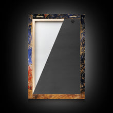 Carregar imagem no visualizador da galeria, Business Werewolf Eating a Hot Dog, Framed Canvas print, Funny Halloween Art, Spooky Season, The Scream Inspired Funny Art