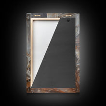 Load image into Gallery viewer, Ghost On Stairs Canvas Print - Halloween Art, Spooky Home Decor, Ghost Wall Art, Haunted House Decor, Halloween Decor, Framed Canvas Print