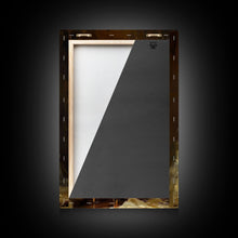 Carregar imagem no visualizador da galeria, Cute Ghost Chompin on A Hot Dog, Ghostly Hot Dog Thief, Framed Canvas Print, Funny Halloween Spooky Season Art