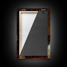 Carregar imagem no visualizador da galeria, Cute Ghost Chompin on A Pizza, Ghostly Pizza Pirate, Framed Canvas Print, Funny Halloween Spooky Season Art