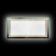 Load image into Gallery viewer, Dapper Skeleton In The Fog, Framed Canvas Print, Halloween Decor, Macabre Dark Academia Wall Art