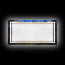 Load image into Gallery viewer, Dark Academia Victorian Mansion Framed Canvas Print, Victorian Oil Painting, Spooky Vibes Halloween Wall Art